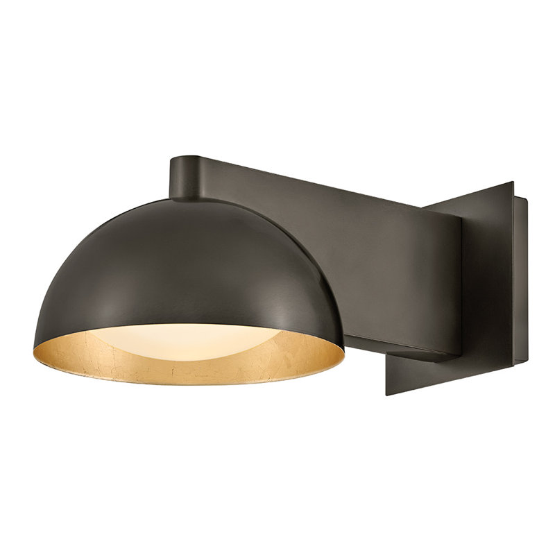 Hinkley Vargas Small Task Light Sconce, Black