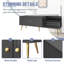 Banc de rangement moderne avec coussins rembourrés-1391112154