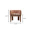 Chaise avec accoudoirs en velours Magline -1715830400