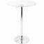 Table de bar contemporaine transparente Clear