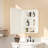 Cyrille Recessed & Surface Framed Medicine Cabinet with Mirror and Shelves-819392668-819396592
