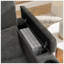 Single Sofa Recliner with Adjustable Backrest, USB Charging, Phone Stand, Hidden Storage, and Matching Ottoman-1804439410