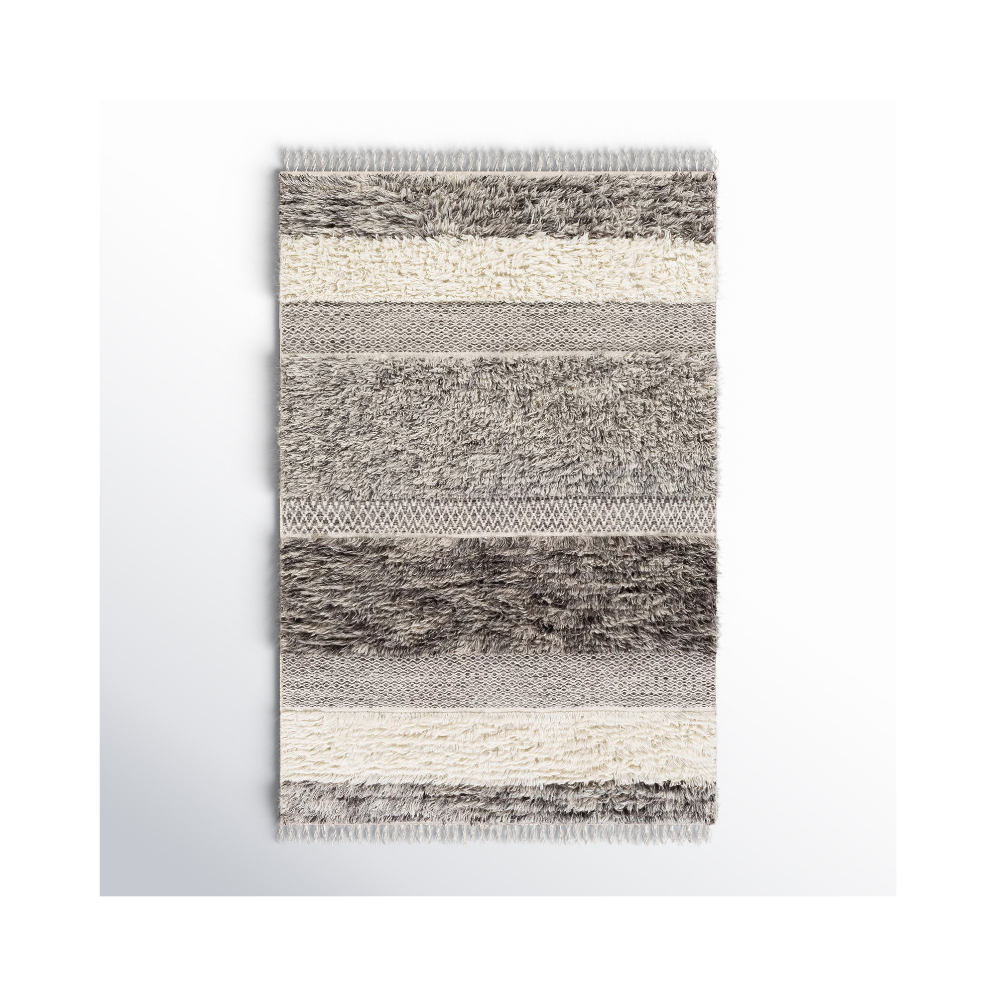 Catalina Handmade Wool Rug, Rectangle 2' x 3'
