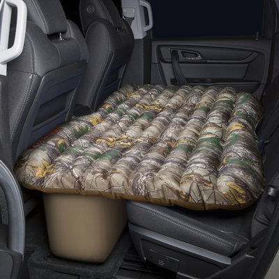 Pittman Outdoors Inflatable Fabric Rear Seat Air Mattress Full-Size Fits SUV’s & Full-Size Trucks by Pittman Outdoors