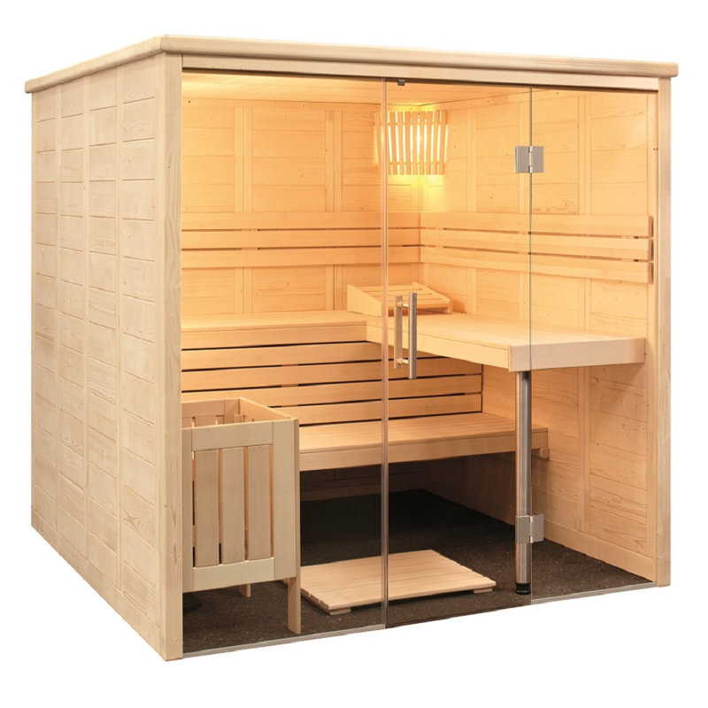 Union Rustic Evanston 1 - Person Sauna in Spruce