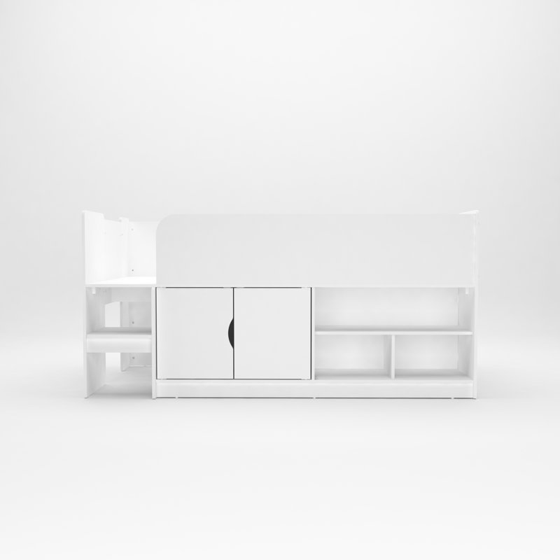 Alaitz Single - 90x190 cm Bed, White