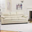 Robidoux 3 Seater Faux Leather Sofa Bed-25211370