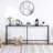 70.9'' Mirrored Glass Top Console Table