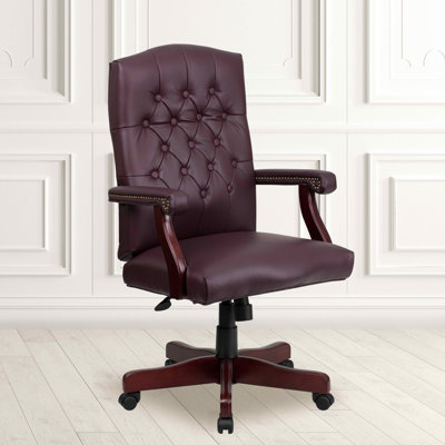 Executive Swivel Office Chair with Arms by Flash Furniture