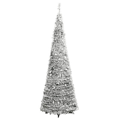 Arbre de Noël artificiel éclairé - support inclus