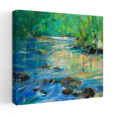 Centrage contemporain, paysage abstrait, art naturel
