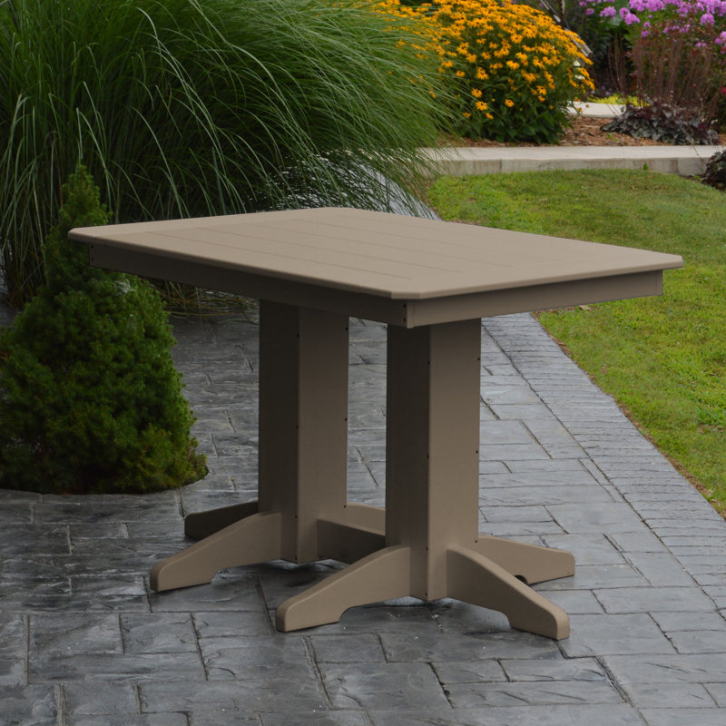 Ensemble repas 5 pièces Nettie, Bois patiné, L 48 po x l 33 po