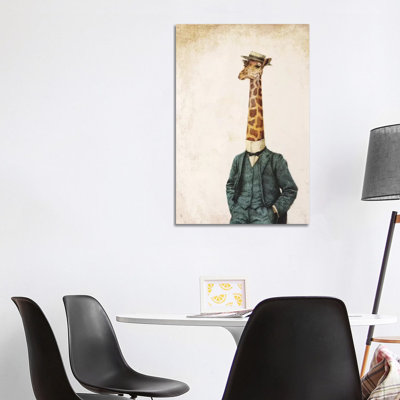 High Class Gentleman by Mike Koubou - Wrapped Canvas Gallery-Wrapped Canvas Giclée