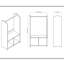 Escobedo 62.5cm Clothing Rack