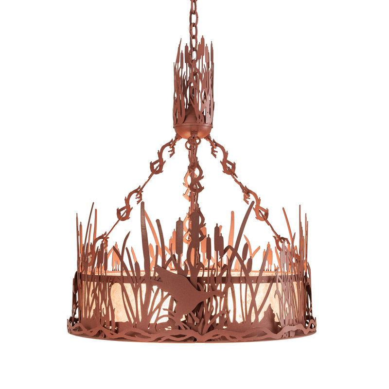Lustre tambour à 4 lumières Julianna