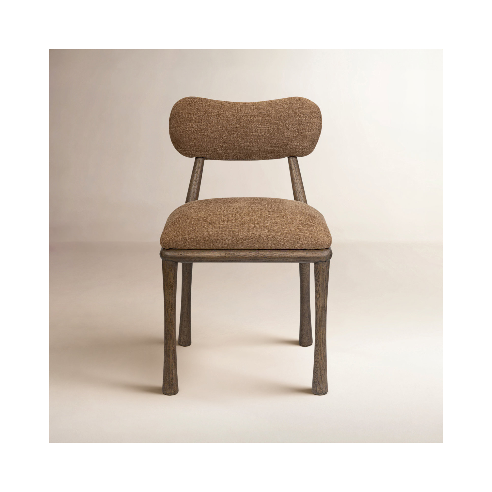 Juna Dining Chair-Laughlin Ochre, Vintage Brown Oak, Brown