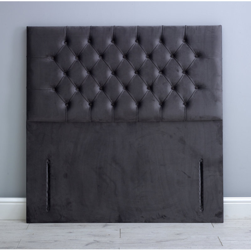 Eloy Upholstered Headboard, Single (3'), Ashphalt