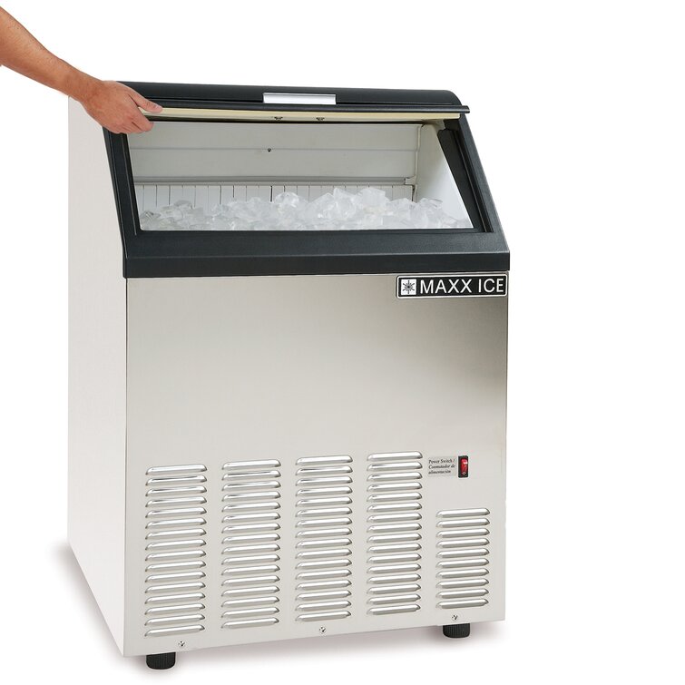 Maxx Ice Self-Contained Ice Machine, 110 lbs with 35 lb Built-in