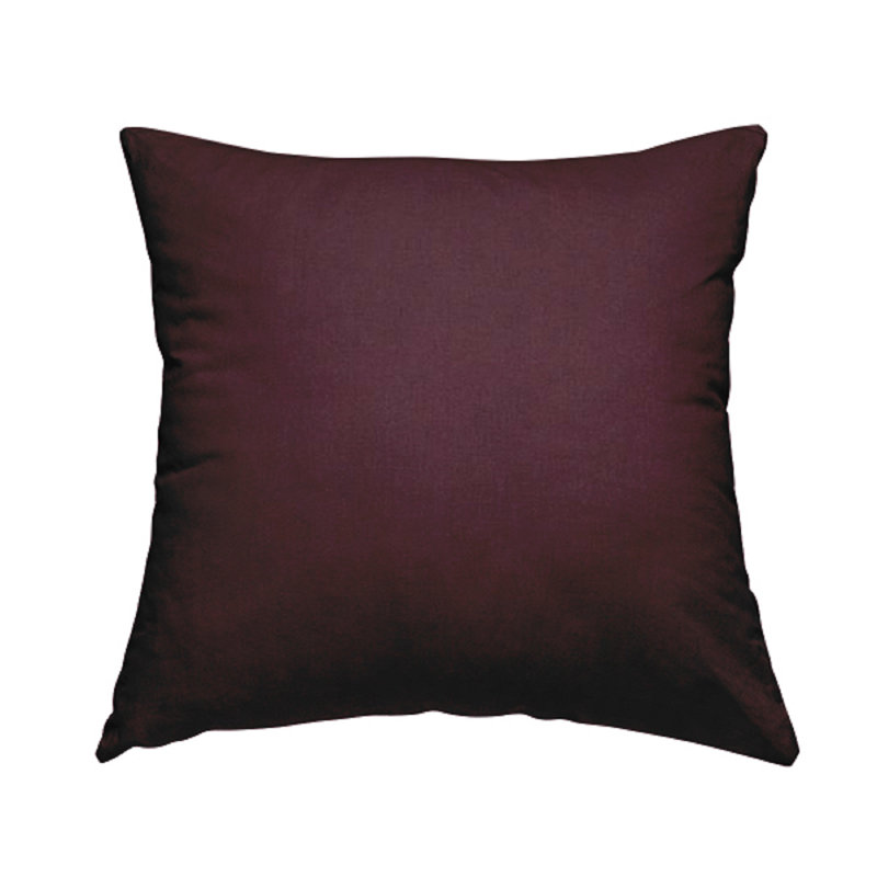 Esthela Square Cushion, 55cm H x 55cm W x 5cm D, Wine Red