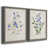 Toile avec cadre gris