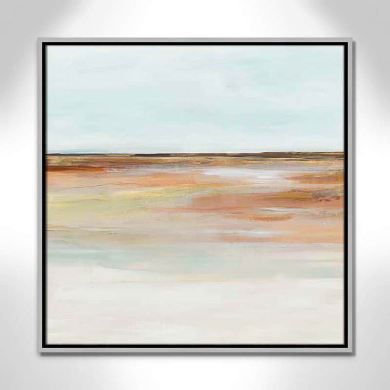 «Coastal Glades I Print» par Ian C, Encadrement argenté, H 25,5 po x l 25,5 po x P 2 po