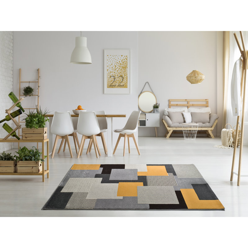 Ilsa Geometric Area Rug, Rectangle 140 x 200cm