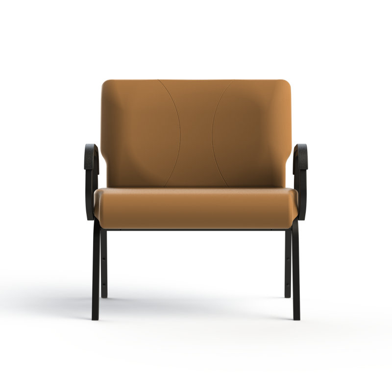 Chaise avec accoudoirs, Beige