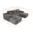 105.7"Cloud Sectional Couch With U-Shaped Chaise-1219474465-1219474467