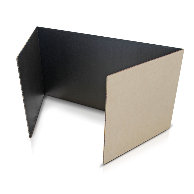 Carrelage en plastique, H 12 po x l 48 po x P 0,16 po, Noir