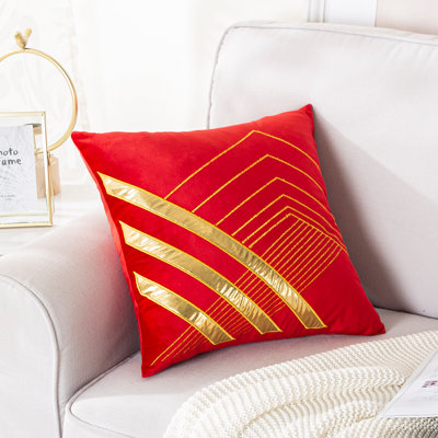  Housse de coussin carré en velours