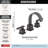 Vero Widespread Bathroom Faucet 3 Hole, 2-handle Bathroom Sink Faucet with Drain Assembly-10050156