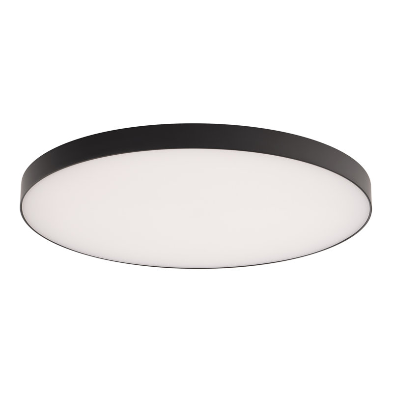 Plafonnier encastré rond en acrylique à intensité variable avec interrupteur de température de couleur: 2700 K, 3000 K, 3500 K, 4000 K et 5000 K