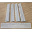 OGEE WOODEN WHITE HONED