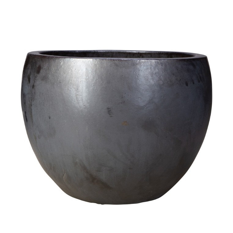 27.5 in. Midtown Architectural Planter - Charcoal