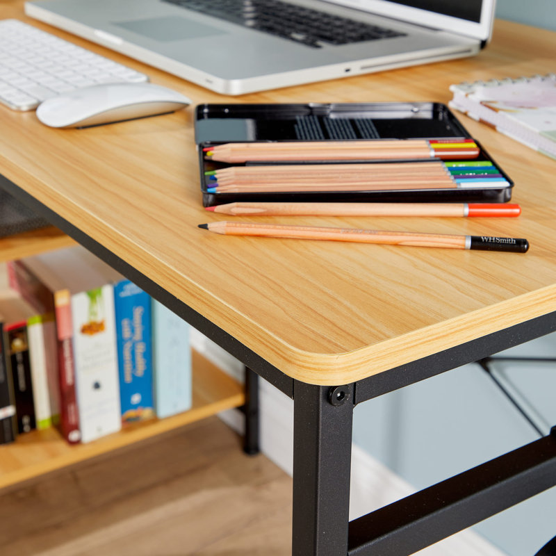 Stanton Computer Desk, Beige