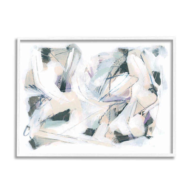 «Busy Abstract Streaks Arrangement», estampe numérique par June Erica Vess, H 11 po x l 14 po x P 1,5 po