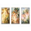 «Palm Trees Romantic Impression», 3 pièces sur toile-1693016957-1693016959