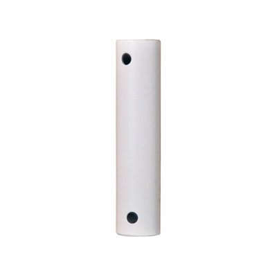 36-inch Ceiling Fan Downrod - Matte White