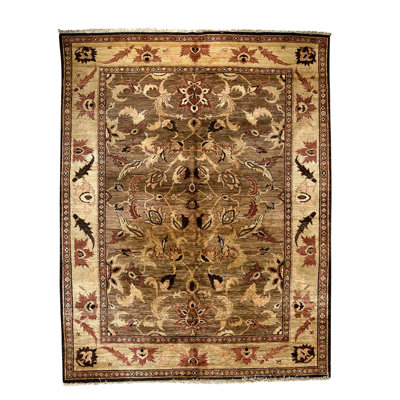Hand Knotted Wool Oriental Area Rug