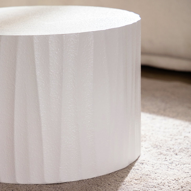 Petite table basse avec roulettes, table d'appoint multifonctionnelle rotative à 360 °, table de bout roulante avec compartiment de rangement, table de chevet mobile pour le salon, la chambre et le mobilier de maison
