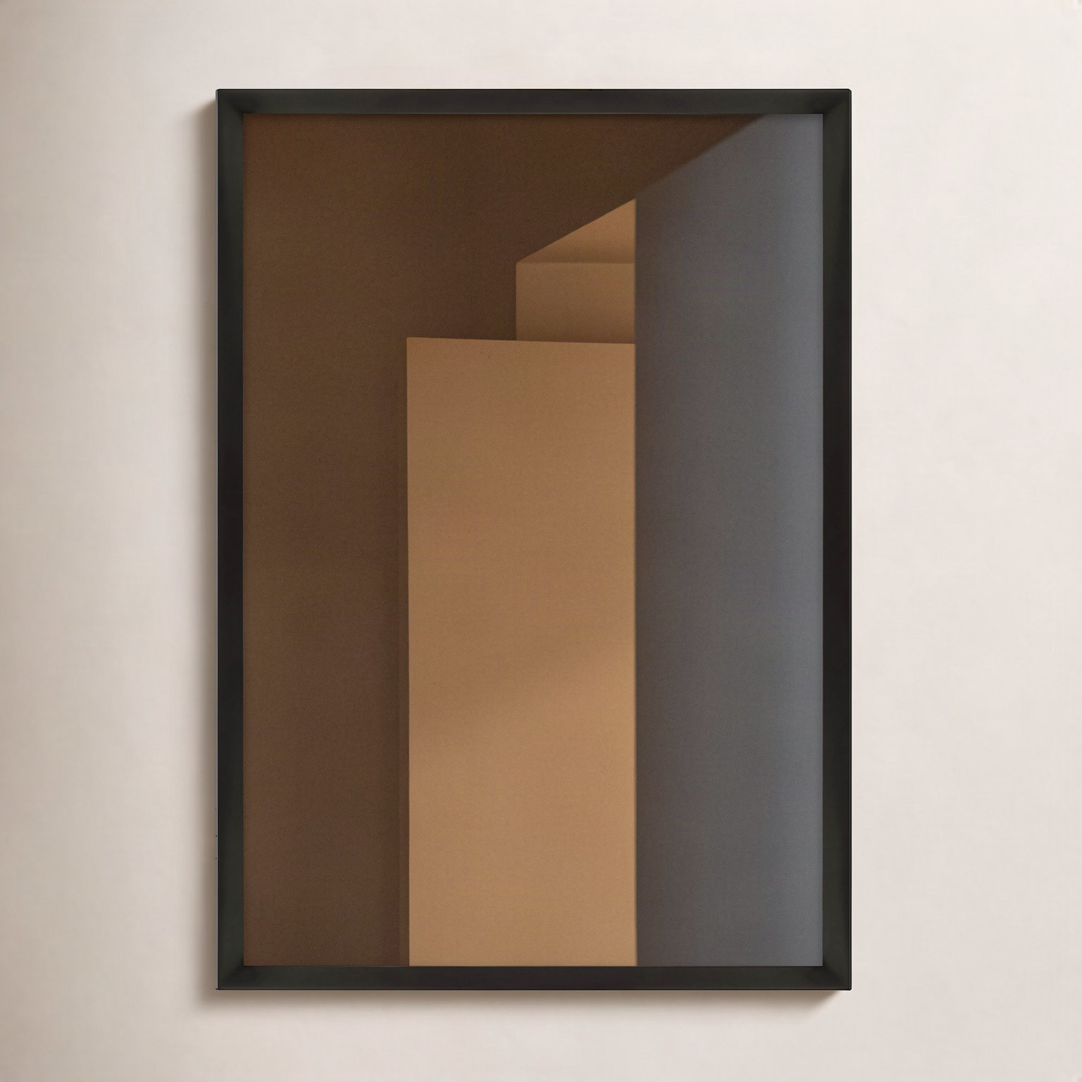 Monolith Print by Svetlana Smirnova, 20" H x 14" W, Black