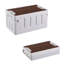 Rebrilliant Toohey 59cm W 35L Plastic Lockable Deck Box