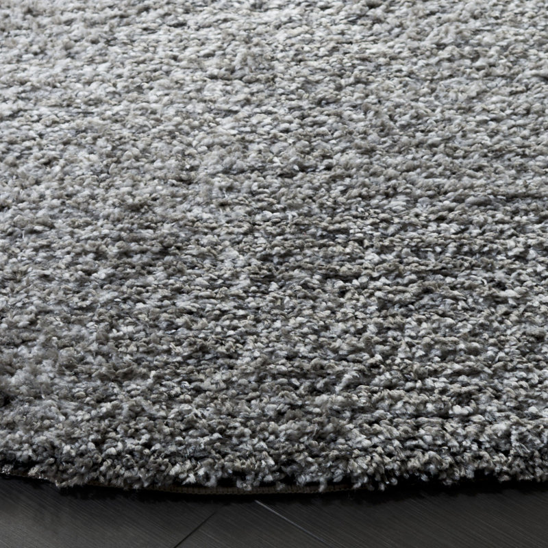 Atlantis Shag 102 Performance Solid Color Rug, 6'-7" X 6'-7" Round