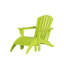 Ensemble de chaise Adirondack en plastique avec repose-pieds Altura-795354203