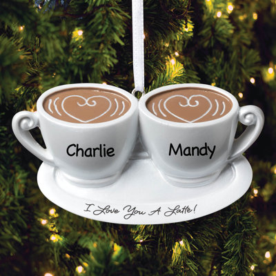 Ornement «I Love You a Latte Holiday»