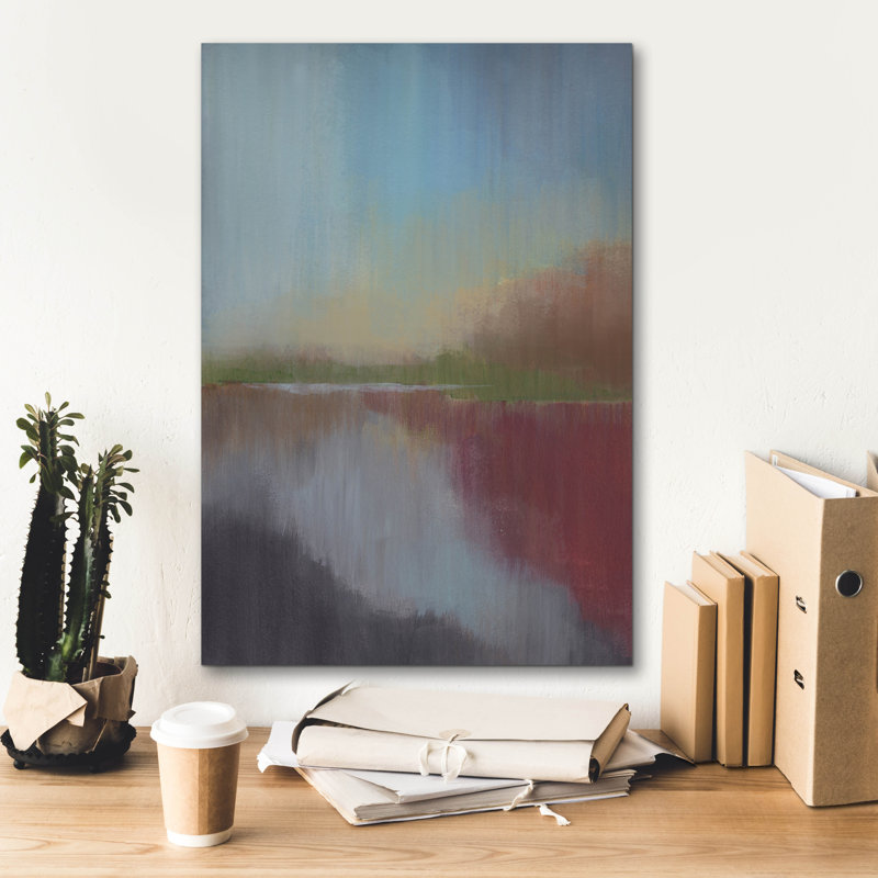  «Canyon Mist 2» par Brittany Evans, art mural sur toile, 18 po x 26 po, H 26 po x l 18 po