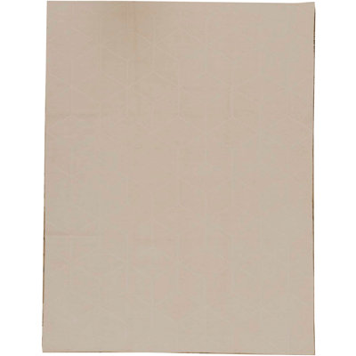 Tapis blanc de haute qualité noué à la main