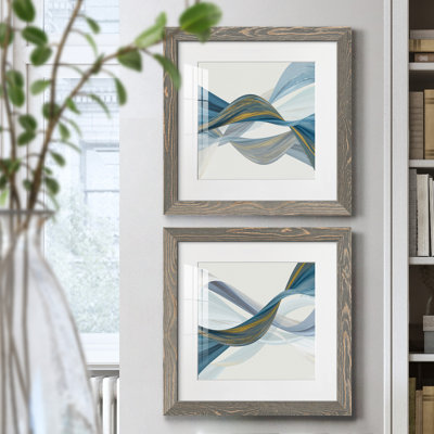 " Changing Currents I " 2 - Pieces