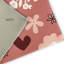 Tapis rose / rouge tissé à la machine Dystiny-1033661693