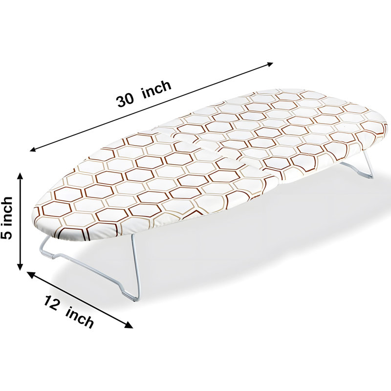 Compact Folding Ironing Board - Space-Saving Design, Durable Alloy Steel, Perfect For Small Spaces